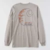 Camiseta de manguitos largos Force Irvine Fr para hombre con estampado de llamas - Camisas ignífugas
