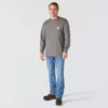 Camiseta de manguitos largos «Force Irvine Fr» para hombre, con tecnología de absorción de la humedad y logotipo del águila - Camisas ignífugas