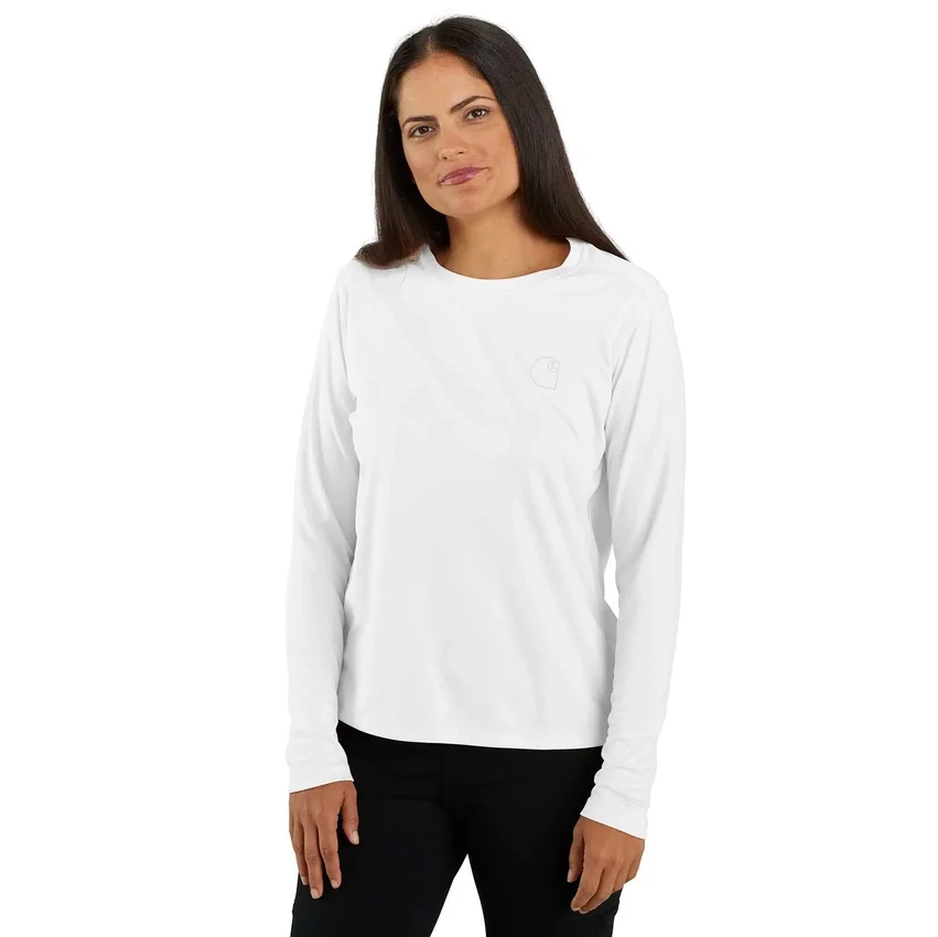 Camiseta de manguitos largos ligera Force Sun Defender UPF 50+ para mujer - Camisas de protección solar
