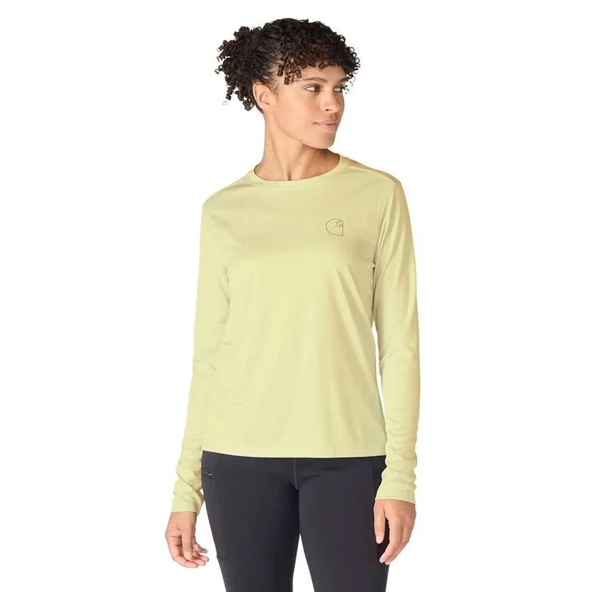 Camiseta de manguitos largos ligera Force Sun Defender UPF 50+ para mujer - Camisas de protección solar