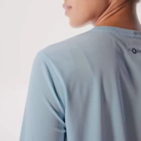 Camiseta de manguitos largos ligera Force Sun Defender UPF 50+ para mujer – Camisas de protección solar