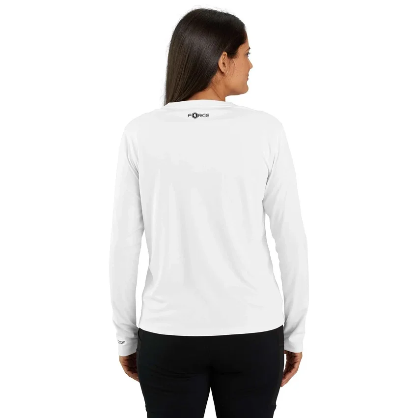 Camiseta de manguitos largos ligera Force Sun Defender UPF 50+ para mujer - Camisas de protección solar