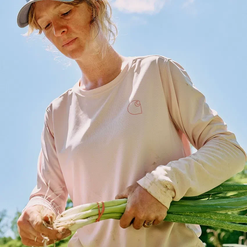 Camiseta de manguitos largos ligera Force Sun Defender UPF 50+ para mujer - Camisas de protección solar