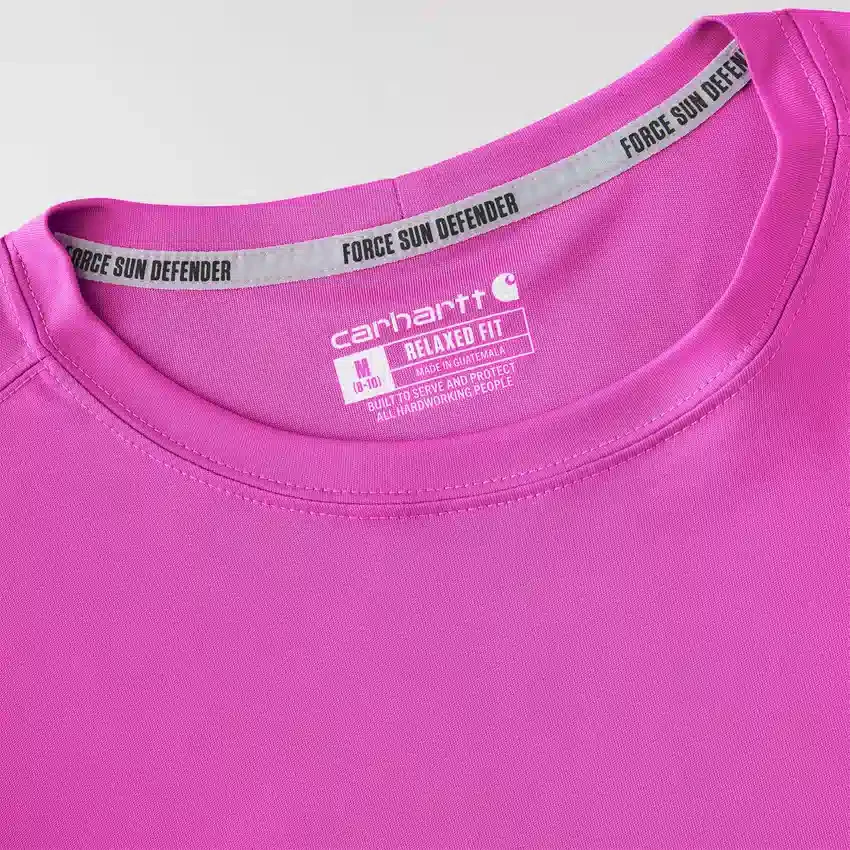 Camiseta de manguitos largos ligera Force Sun Defender UPF 50+ para mujer - Camisas de protección solar