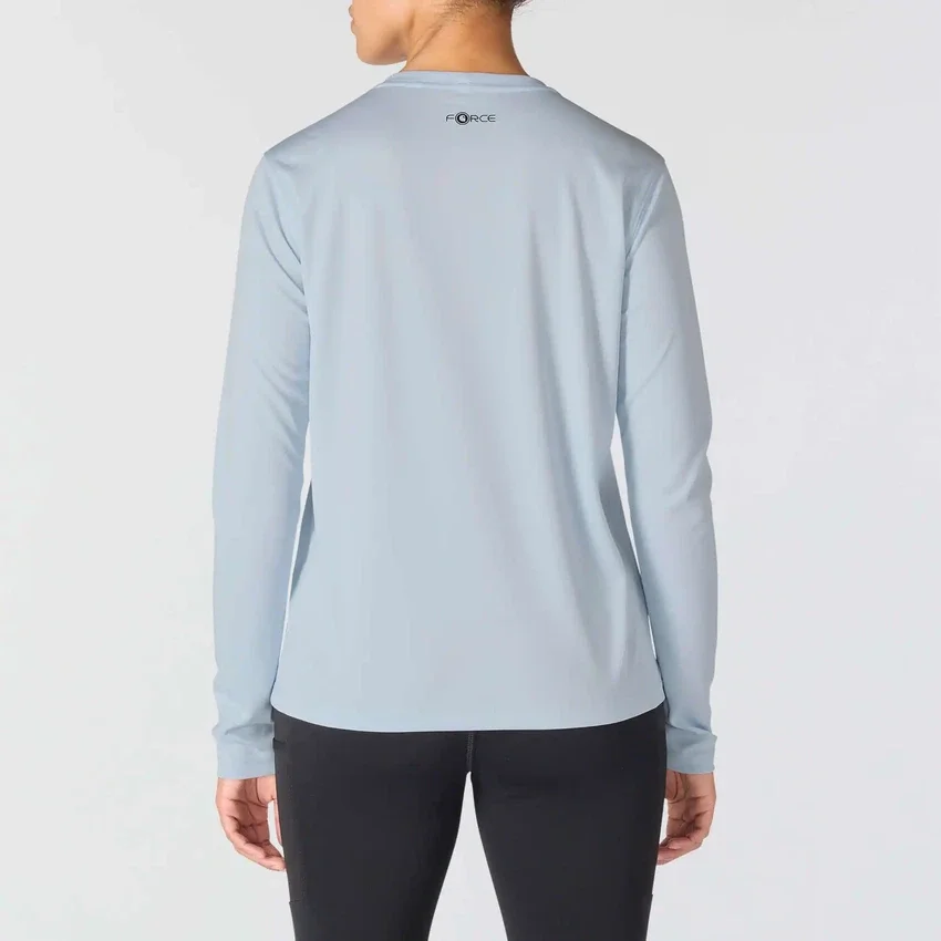 Camiseta de manguitos largos ligera Force Sun Defender UPF 50+ para mujer - Camisas de protección solar