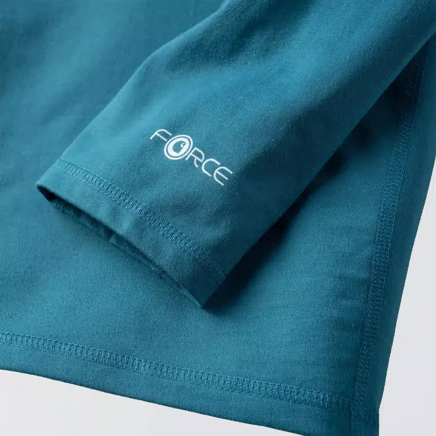 Camiseta de manguitos largos para hombre Force con bolsillo y tejido que absorbe la humedad