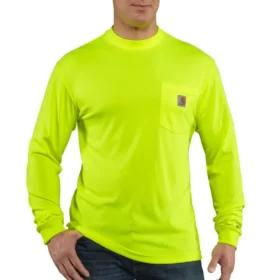 Camiseta de manguitos largos para hombre Force, corte holgado y colores realzados