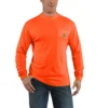 Camiseta de manguitos largos para hombre Force, corte holgado y colores realzados