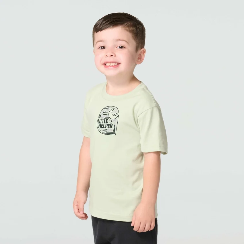 Camiseta de manguitos «Little Helper» para niño (niños pequeños/bebés)