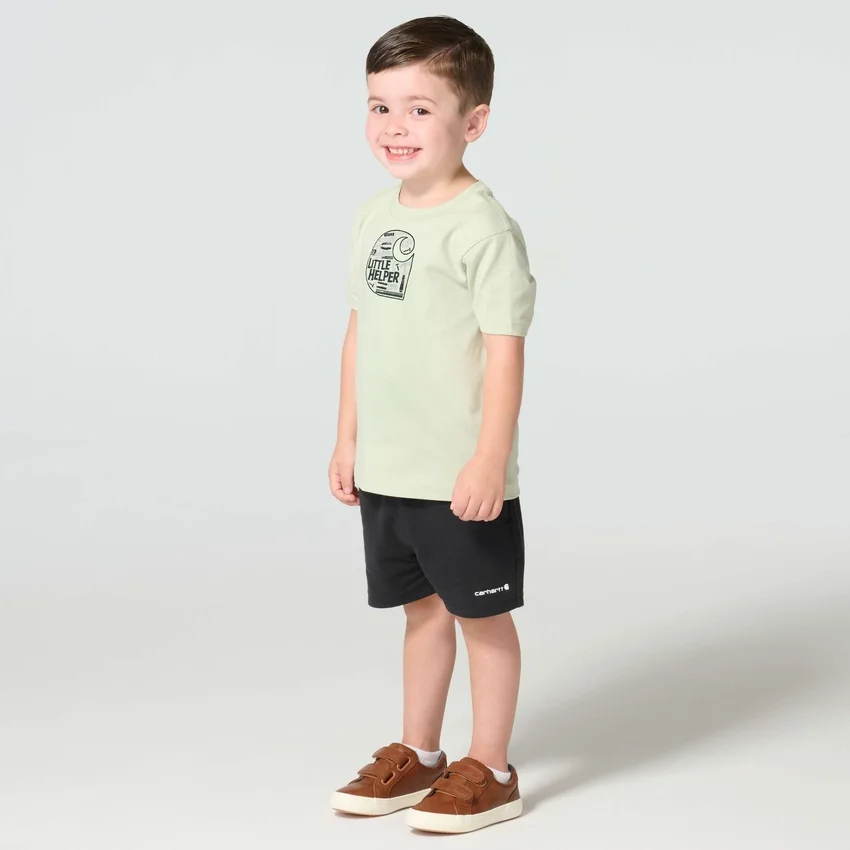Camiseta de manguitos «Little Helper» para niño (niños pequeños/bebés)