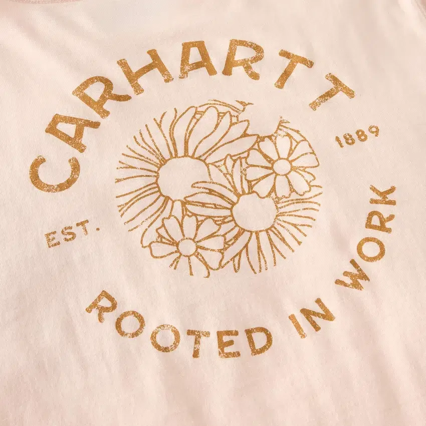 Camiseta de mujer de corte holgado y tejido ligero de Tencel con estampado floral