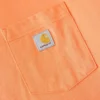 Camiseta de mujer de Tencel, corte holgado, ligera, con sudadera cuello redondo y bolsillo