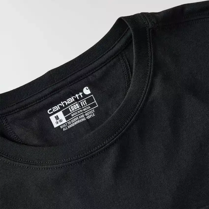Camiseta de mujer de Tencel, corte holgado, ligera, con sudadera cuello redondo y bolsillo