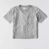 Camiseta de mujer de Tencel, corte holgado, ligera, con sudadera cuello redondo y bolsillo