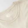 Camiseta de mujer de Tencel, corte holgado, ligera, con sudadera cuello redondo y bolsillo