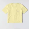 Camiseta de mujer de Tencel, corte holgado, ligera, con sudadera cuello redondo y bolsillo