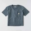 Camiseta de mujer de Tencel, corte holgado, ligera, con sudadera cuello redondo y bolsillo