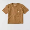 Camiseta de mujer de Tencel, corte holgado, ligera, con sudadera cuello redondo y bolsillo