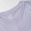Camiseta de mujer de Tencel, corte holgado, manguitos largos, cuello redondo y bolsillo