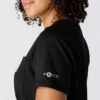 Camiseta de mujer Force de corte holgado con bolsillos y tejido transpirable