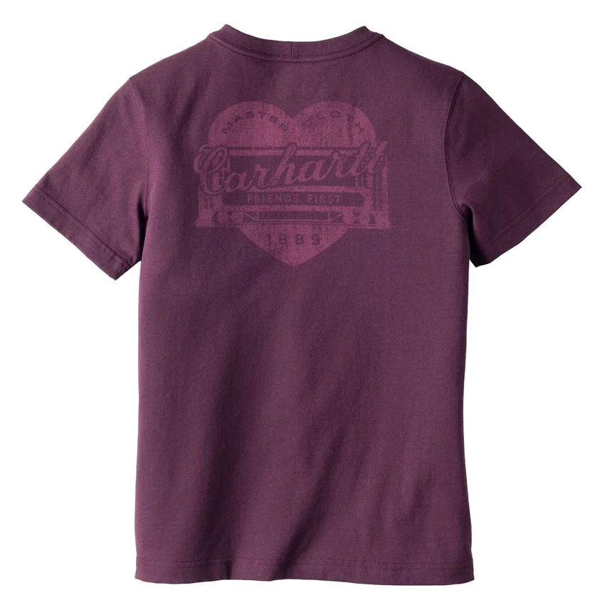 Camiseta de mujer Irvine de corte holgado con estampado Heritage Heart