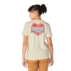 Camiseta de mujer Irvine de corte holgado con estampado Heritage Heart