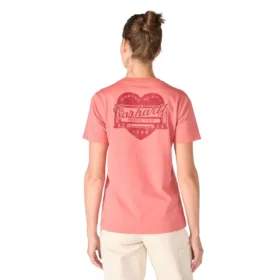 Camiseta de mujer Irvine de corte holgado con estampado Heritage Heart