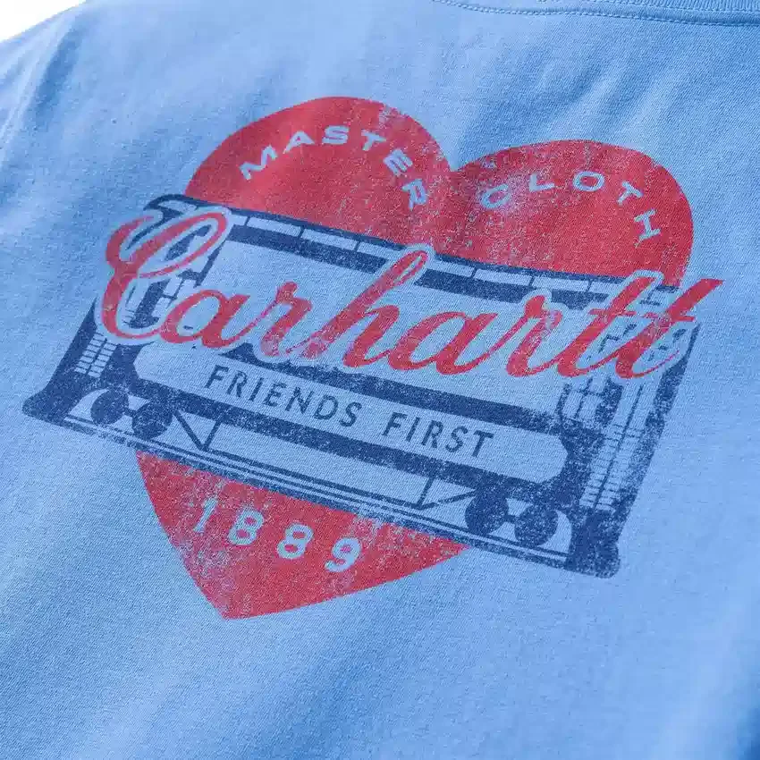 Camiseta de mujer Irvine de corte holgado con estampado Heritage Heart