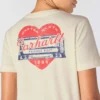 Camiseta de mujer Irvine de corte holgado con estampado Heritage Heart