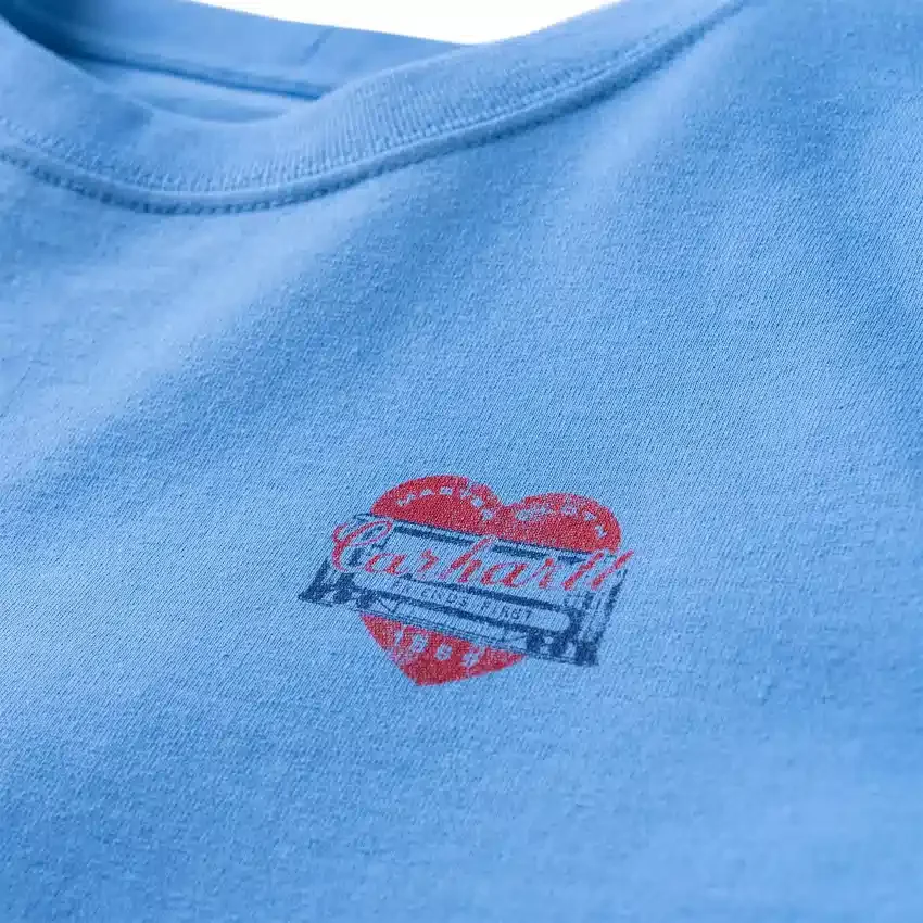 Camiseta de mujer Irvine de corte holgado con estampado Heritage Heart