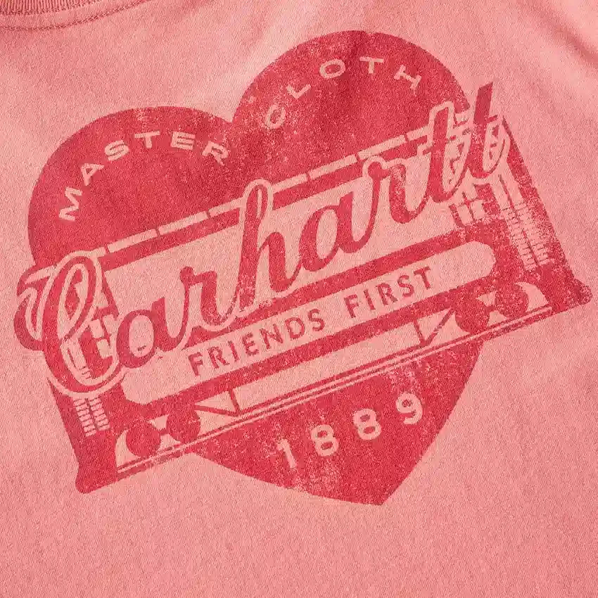 Camiseta de mujer Irvine de corte holgado con estampado Heritage Heart