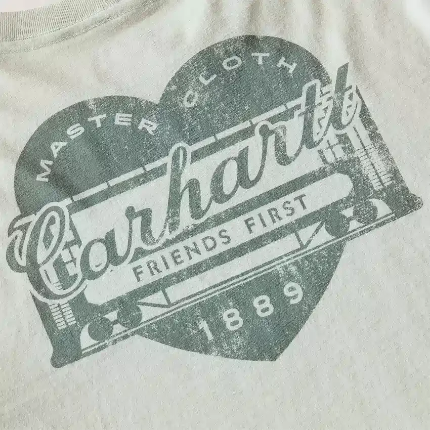 Camiseta de mujer Irvine de corte holgado con estampado Heritage Heart