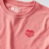 Camiseta de mujer Irvine de corte holgado con estampado Heritage Heart