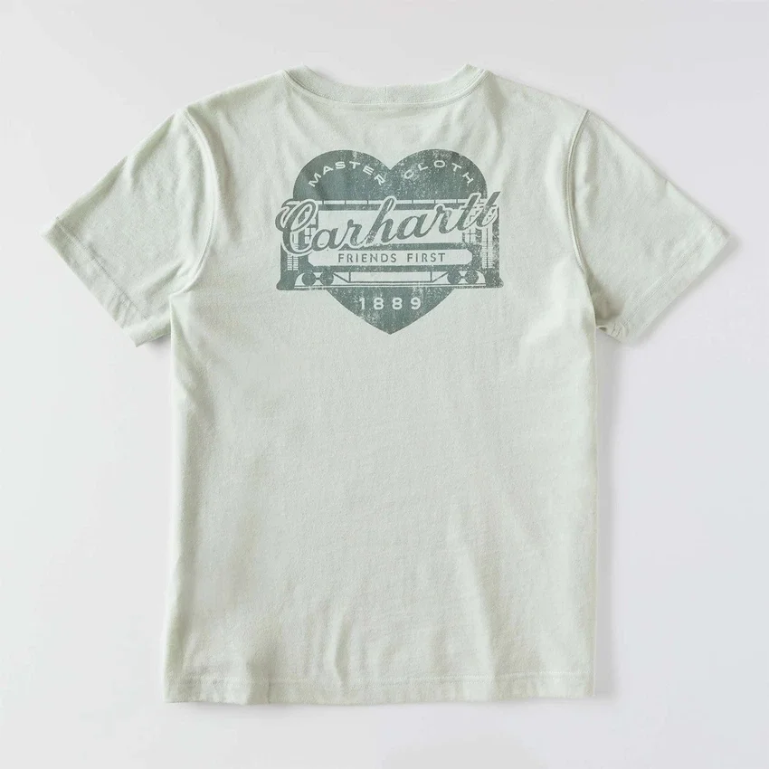 Camiseta de mujer Irvine de corte holgado con estampado Heritage Heart