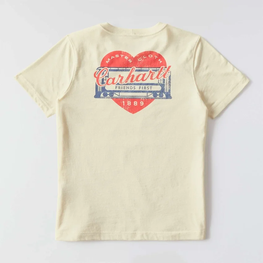 Camiseta de mujer Irvine de corte holgado con estampado Heritage Heart