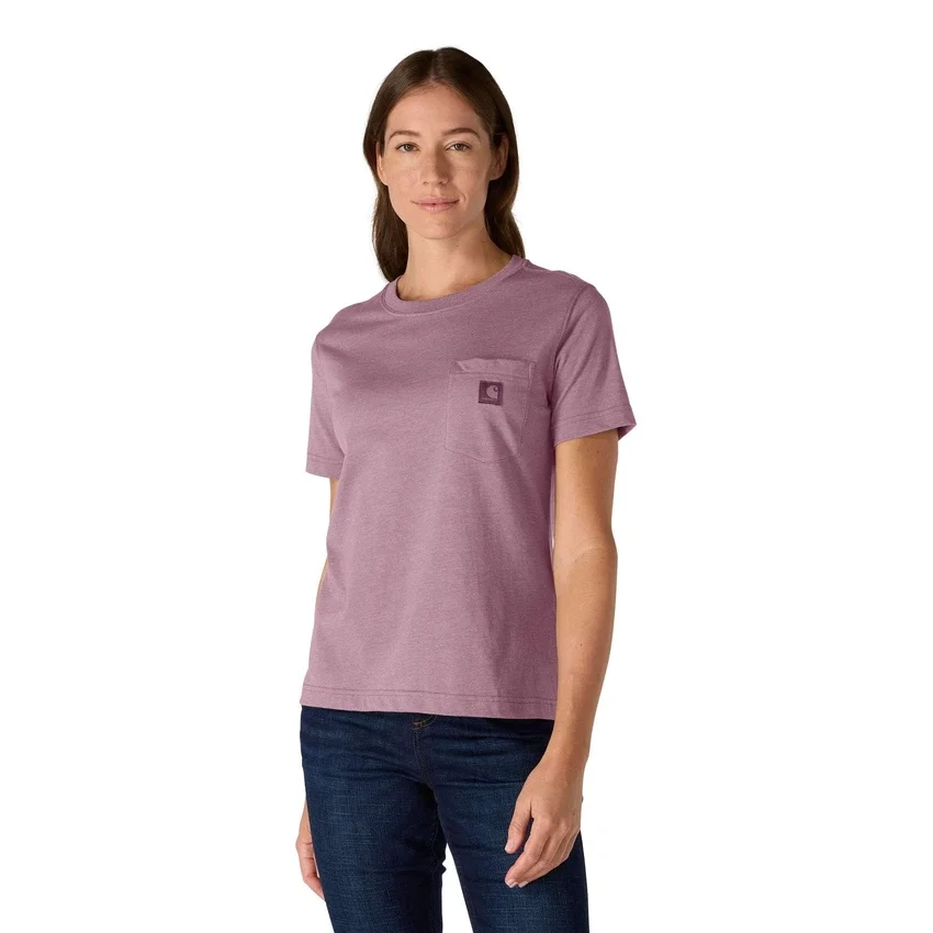 Camiseta de mujer Irvine de corte holgado y transpirable con bolsillos
