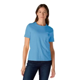 Camiseta de mujer Irvine de corte holgado y transpirable con bolsillos