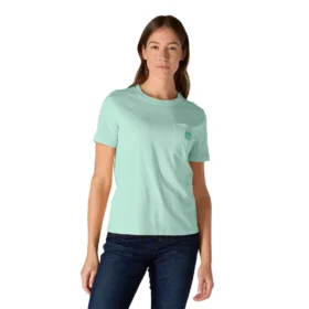 Camiseta de mujer Irvine de corte holgado y transpirable con bolsillos