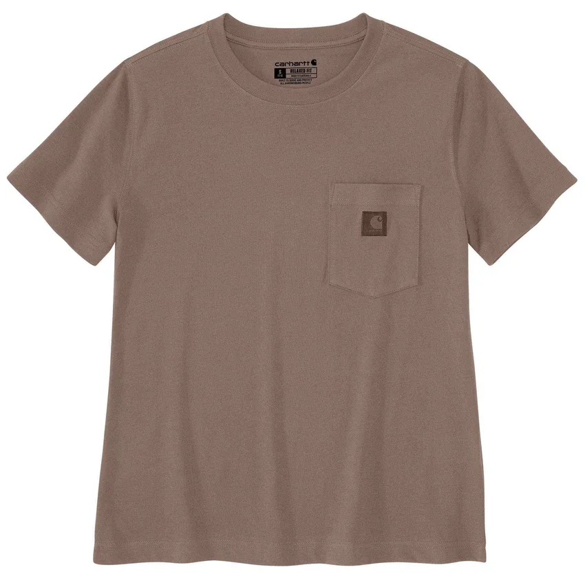 Camiseta de mujer Irvine de corte holgado y transpirable con bolsillos