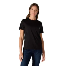 Camiseta de mujer Irvine de corte holgado y transpirable con bolsillos