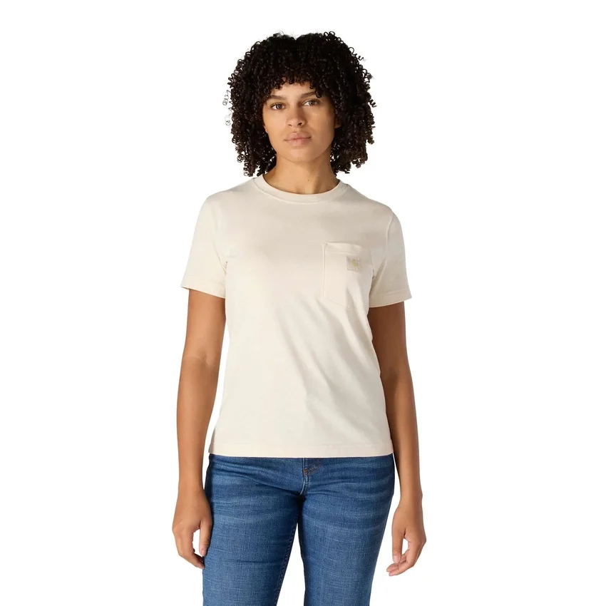 Camiseta de mujer Irvine de corte holgado y transpirable con bolsillos