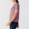 Camiseta de mujer Irvine de corte holgado y transpirable con bolsillos