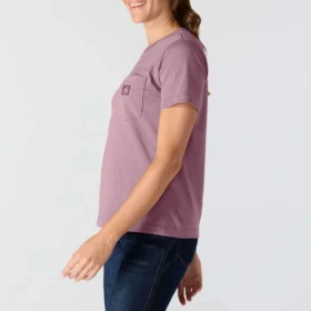 Camiseta de mujer Irvine de corte holgado y transpirable con bolsillos