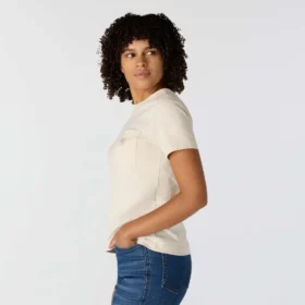 Camiseta de mujer Irvine de corte holgado y transpirable con bolsillos