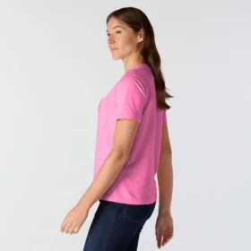 Camiseta de mujer Irvine de corte holgado y transpirable con bolsillos