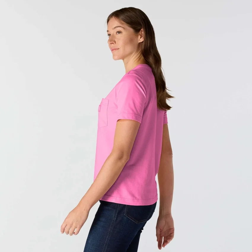 Camiseta de mujer Irvine de corte holgado y transpirable con bolsillos
