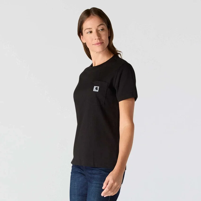 Camiseta de mujer Irvine de corte holgado y transpirable con bolsillos