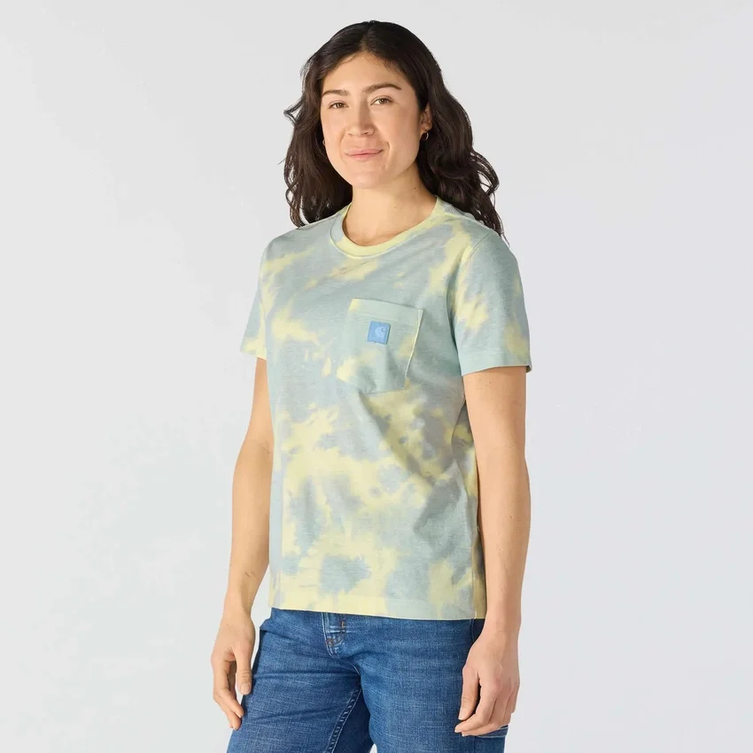 Camiseta de mujer Irvine de corte holgado y transpirable con bolsillos
