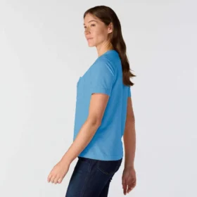 Camiseta de mujer Irvine de corte holgado y transpirable con bolsillos