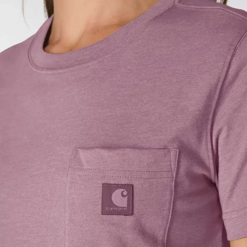 Camiseta de mujer Irvine de corte holgado y transpirable con bolsillos